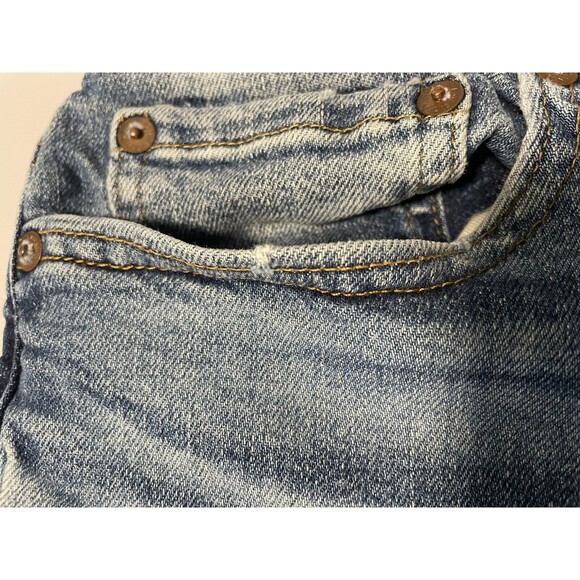 American Eagle Airflex+ Skinny Jeans 29x30 Medium Blue - Picture 3 of 13